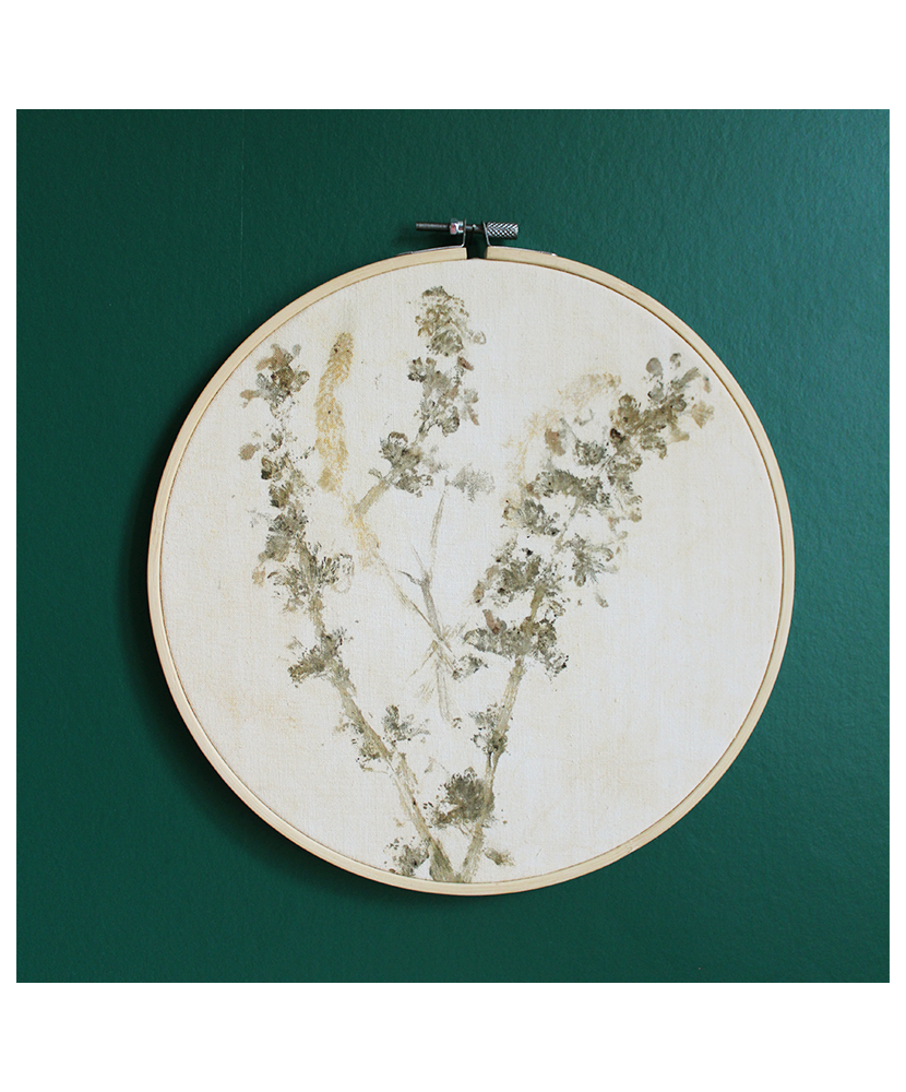 DÉCO IMPRESSION VÉGÉTALE DIAM 23 CM