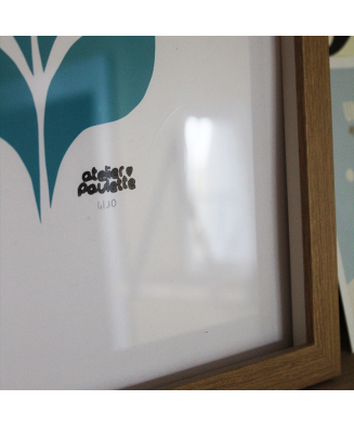 AFFICHE FLEUR