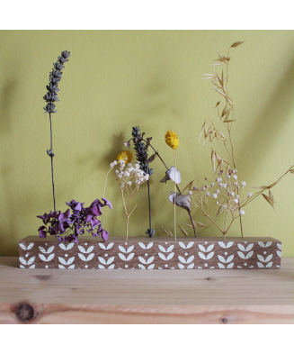 SUPPORT FLEURS SÉCHÉES PATTERN FLOWER