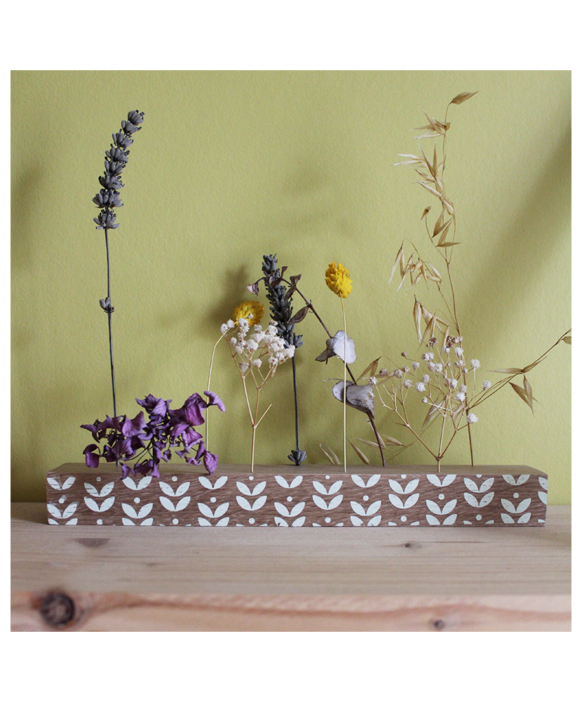 SUPPORT FLEURS SÉCHÉES PATTERN FLOWER SUPPORT FLEURS SÉCHÉES PATTERN FLOWER