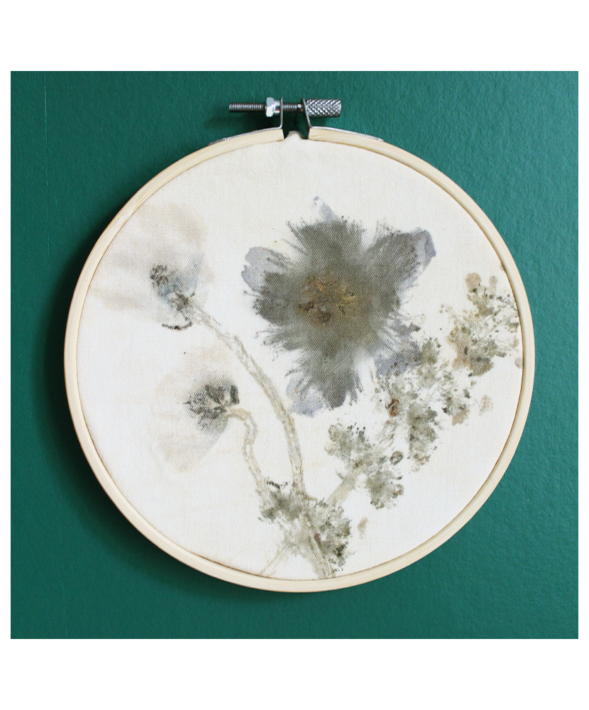 DÉCO IMPRESSION VÉGÉTALE DIAM 15 CM DÉCO IMPRESSION VÉGÉTALE DIAM 15 CM